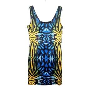 Miss Sixty Vintage Y2K Printed Mini Dress